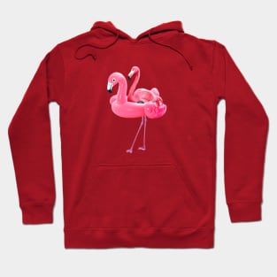 Flamingo on resort Hoodie